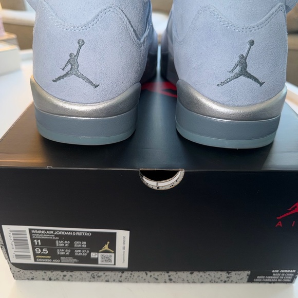 Air Jordan 5 Retro Ice Blue Graphite Women’s 11 / Men’s 9.5 OG Box - Picture 4 of 6